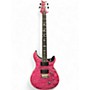 Used PRS SE Custom 24 Quilt Violet Solid Body Electric Guitar Violet
