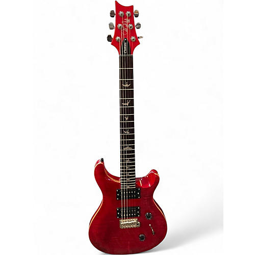 Used PRS SE Custom 24 RUBY RED Solid Body Electric Guitar RUBY RED