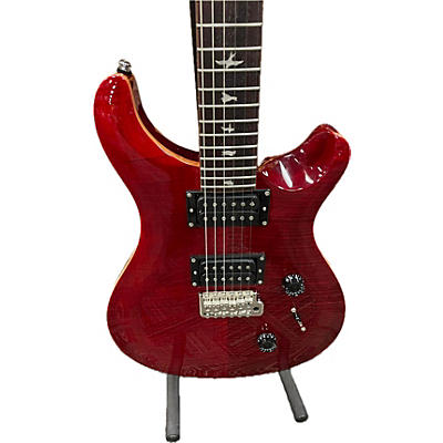 PRS Used PRS SE Custom 24 Red Solid Body Electric Guitar