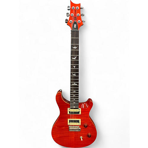 Used PRS SE Custom 24 Red Solid Body Electric Guitar Red