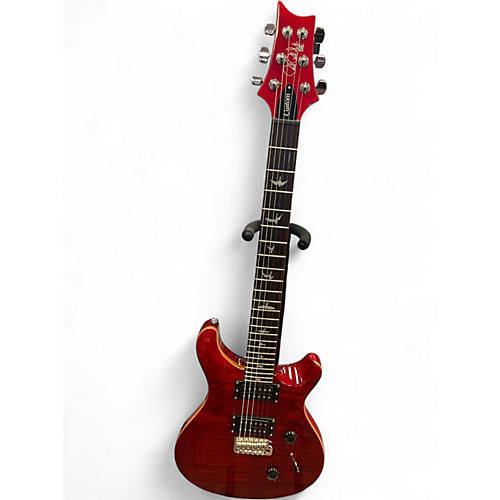 Used PRS SE Custom 24 Red Solid Body Electric Guitar Red