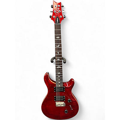Used PRS SE Custom 24 Ruby Red Solid Body Electric Guitar