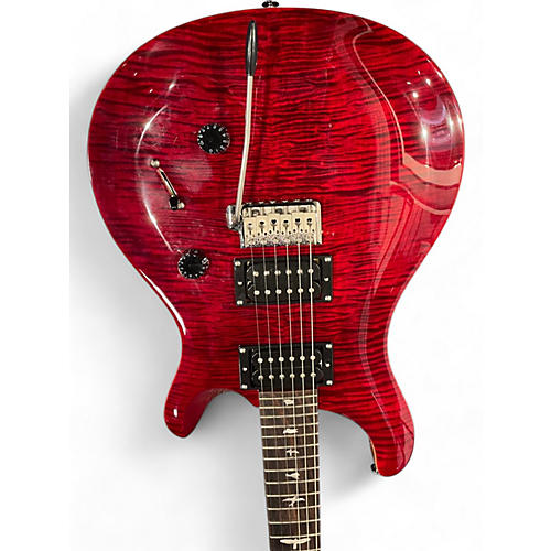 Used PRS SE Custom 24 Ruby Solid Body Electric Guitar Ruby