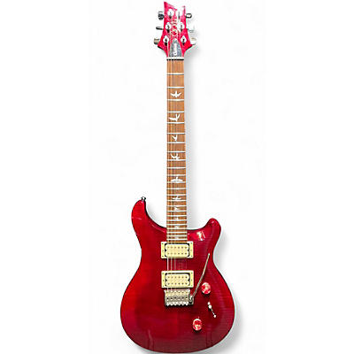 Used PRS SE Custom 24 Ruby Solid Body Electric Guitar