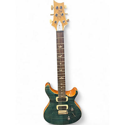 Used PRS SE Custom 24 SLATE BLUE Solid Body Electric Guitar