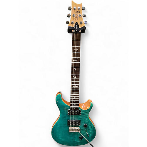 Used PRS SE Custom 24 Sapphire Blue Trans Solid Body Electric Guitar Sapphire Blue Trans