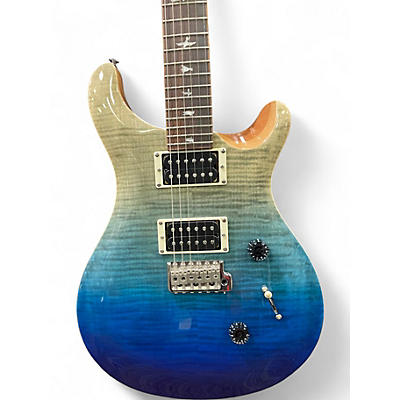 Used PRS SE Custom 24 Sapphire Fade Solid Body Electric Guitar