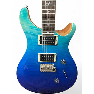 Used PRS SE Custom 24 Sapphire Fade Solid Body Electric Guitar