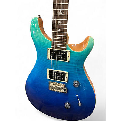 Used PRS SE Custom 24 Sapphire Fade Solid Body Electric Guitar