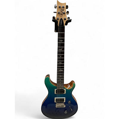 Used PRS SE Custom 24 Sapphire Fade Solid Body Electric Guitar