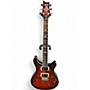 Used PRS SE Custom 24 Semi-Hollow Piezo Orange Tiger Burst Hollow Body Electric Guitar Orange Tiger Burst
