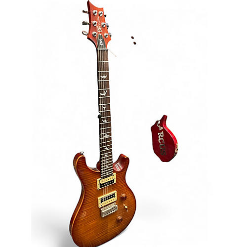 Used PRS SE Custom 24 Sunburst Solid Body Electric Guitar Sunburst