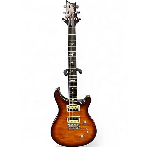 Used PRS SE Custom 24 Sunburst Solid Body Electric Guitar Sunburst