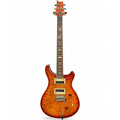 Used PRS SE Custom 24 Sunburst Solid Body Electric Guitar
