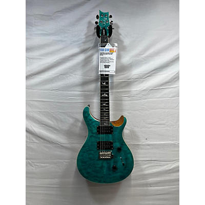 PRS Used PRS SE Custom 24 Surf Green Solid Body Electric Guitar