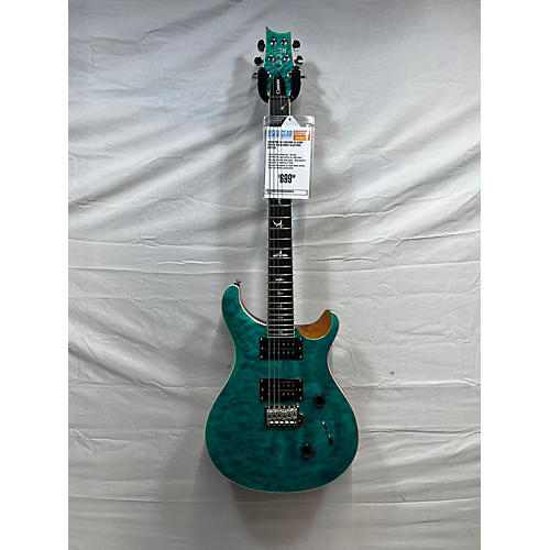 PRS Used PRS SE Custom 24 Surf Green Solid Body Electric Guitar Surf Green