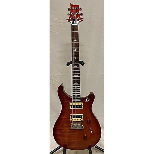 PRS Used PRS SE Custom 24 Tabaco Burst Solid Body Electric Guitar Tabaco Burst