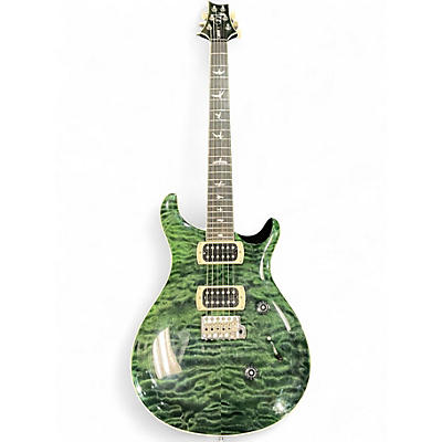 Used PRS SE Custom 24 Teal Black Solid Body Electric Guitar