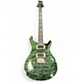 Used PRS SE Custom 24 Teal Black Solid Body Electric Guitar Teal Black
