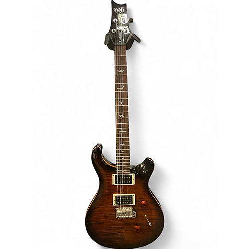 Used PRS SE Custom 24 Tiger Eye Solid Body Electric Guitar Tiger Eye