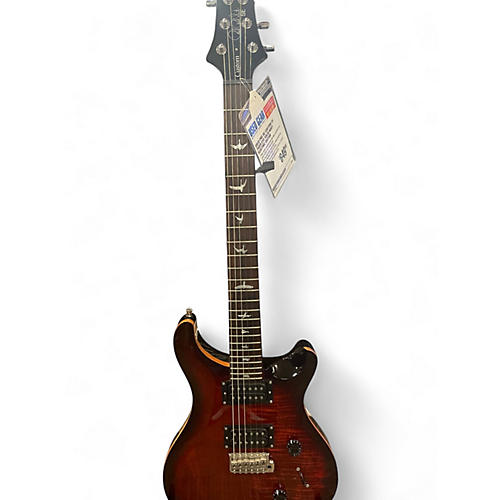 Used PRS SE Custom 24 Tiger Eye Solid Body Electric Guitar Tiger Eye