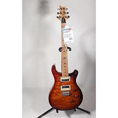 PRS Used PRS SE Custom 24 Tobacco Burst Solid Body Electric Guitar