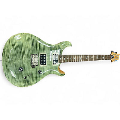 Used PRS SE Custom 24 Trampas Green Solid Body Electric Guitar
