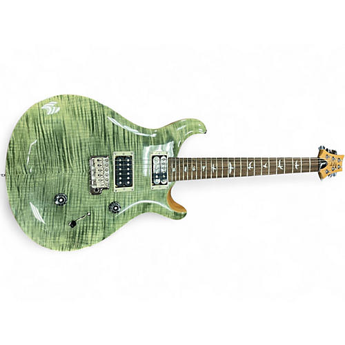 Used PRS SE Custom 24 Trampas Green Solid Body Electric Guitar Trampas Green