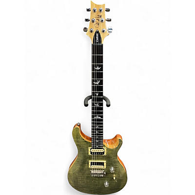 Used PRS SE Custom 24 Trampas Green Solid Body Electric Guitar