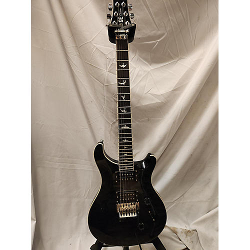 PRS Used PRS SE Custom 24 Trans Black Solid Body Electric Guitar Trans Black