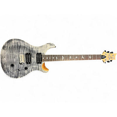 Used PRS SE Custom 24 Trans Black Solid Body Electric Guitar