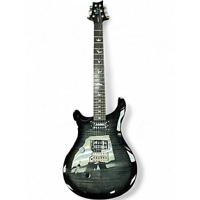 Used PRS SE Custom 24 Trans Black Solid Body Electric Guitar