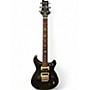 Used PRS SE Custom 24 Trans Black Solid Body Electric Guitar Trans Black
