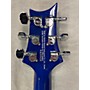 Used PRS Used PRS SE Custom 24 Trans Blue Solid Body Electric Guitar Trans Blue