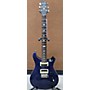 Used PRS Used PRS SE Custom 24 Trans Blue Solid Body Electric Guitar Trans Blue