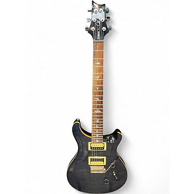 Used PRS SE Custom 24 Trans Blue Solid Body Electric Guitar