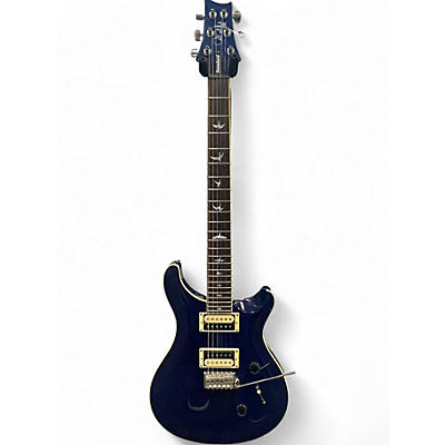 Used PRS SE Custom 24 Trans Blue Solid Body Electric Guitar