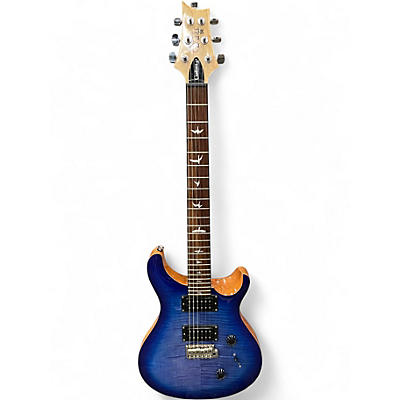 Used PRS SE Custom 24 Trans Blue Solid Body Electric Guitar
