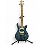Used PRS SE Custom 24 Trans Blue Solid Body Electric Guitar Trans Blue