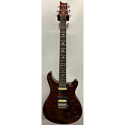 PRS Used PRS SE Custom 24 Trans Brown Solid Body Electric Guitar