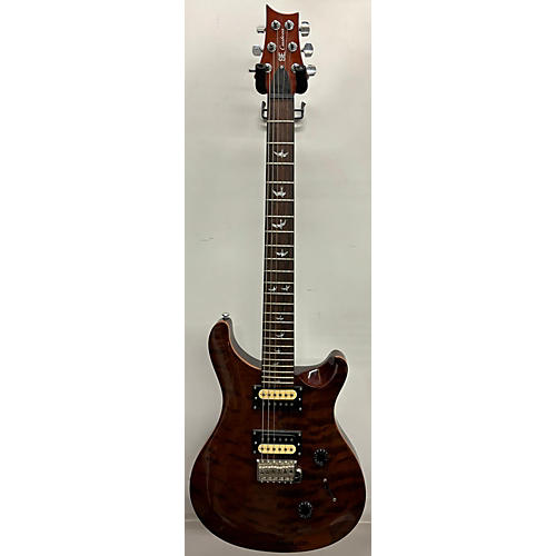 PRS Used PRS SE Custom 24 Trans Brown Solid Body Electric Guitar Trans Brown