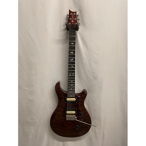 PRS Used PRS SE Custom 24 Trans Brown Solid Body Electric Guitar Trans Brown