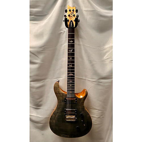 PRS Used PRS SE Custom 24 Trans Charcoal Solid Body Electric Guitar Trans Charcoal