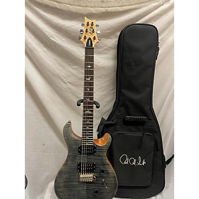 PRS Used PRS SE Custom 24 Trans Charcoal Solid Body Electric Guitar