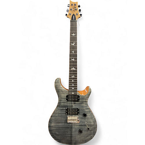 Used PRS SE Custom 24 Trans Charcoal Solid Body Electric Guitar Trans Charcoal