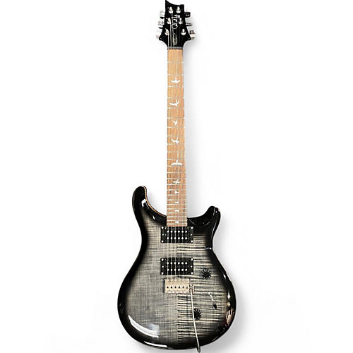 Used PRS SE Custom 24 Trans Charcoal Solid Body Electric Guitar Trans Charcoal