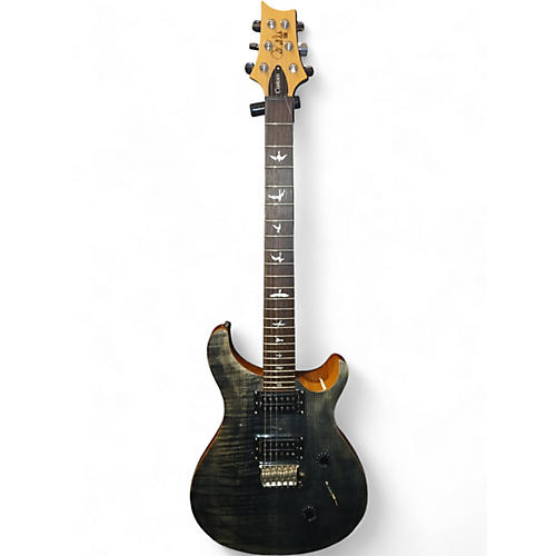 Used PRS SE Custom 24 Trans Charcoal Solid Body Electric Guitar Trans Charcoal