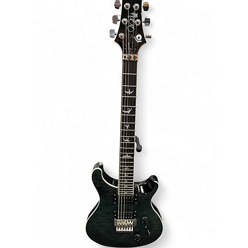 Used PRS SE Custom 24 Trans Charcoal Solid Body Electric Guitar Trans Charcoal