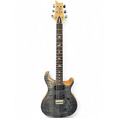 Used PRS SE Custom 24 Trans Charcoal Solid Body Electric Guitar