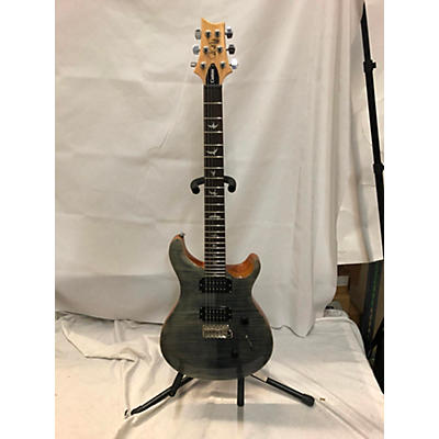 PRS Used PRS SE Custom 24 Trans Gray Solid Body Electric Guitar